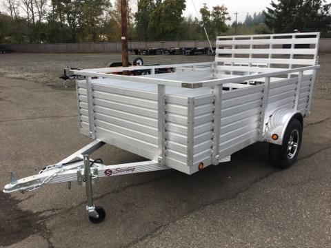 6X12 Aluminum Utility Trailer Drop Gate 3K 6X12 Aluminum Utility Trailer Drop Gate 3K