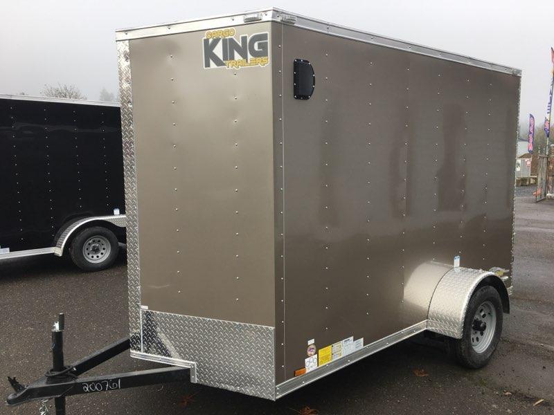 6x10 Enclosed Cargo Trailer With Rv Door And Ramp Door 6x10 Enclosed Cargo Trailer With Rv Door And Ramp Door