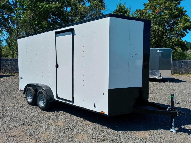 7X16 Enclosed Cargo Trailer **Side X Side** 7X16 Enclosed Cargo Trailer **Side X Side**