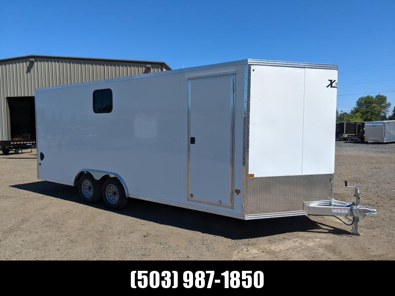 New 8.5x20 Tandem Axle 7k ALL ALUMINUM Enclosed Car Hauler - Scratch & Dent New 8.5x20 Tandem Axle 7k ALL ALUMINUM Enclosed Car Hauler - Scratch & Dent