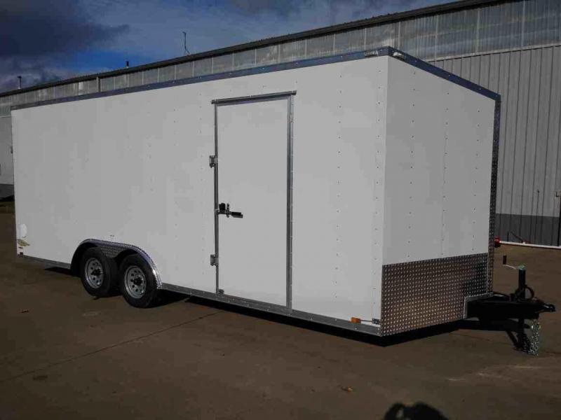 8.5 x 20 Enclosed Cargo Trailer ** Rear Ramp Door ** 8.5 x 20 Enclosed Cargo Trailer ** Rear Ramp Door **