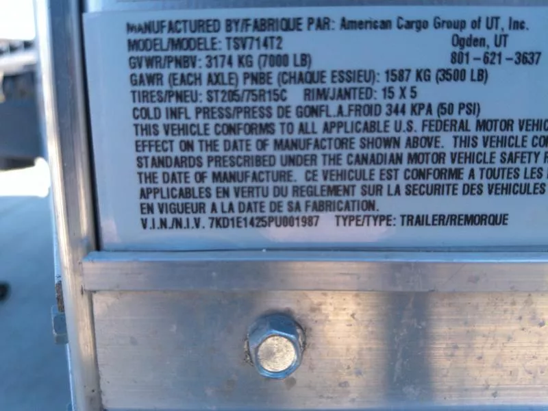 used Cargo (Enclosed) Trailers Haulmark Trailers  for sale, in Terrebonne, OR Thumbnail 6
