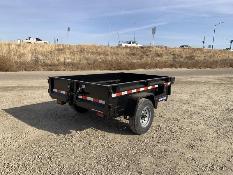 5x8 Single Axle Heavy Duty 5k Dump Trailer 5x8 Trailers For Sale