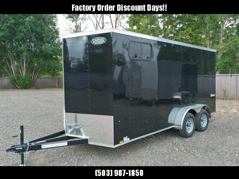 7x16 Enclosed Cargo Trailer **Side X Side** **FACTORY ORDER** 7x16 Enclosed Cargo Trailer **Side X Side** **FACTORY ORDER**
