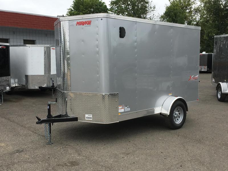 6x10 Enclosed Cargo Trailer With Double Door 6x10 Enclosed Cargo Trailer With Double Door