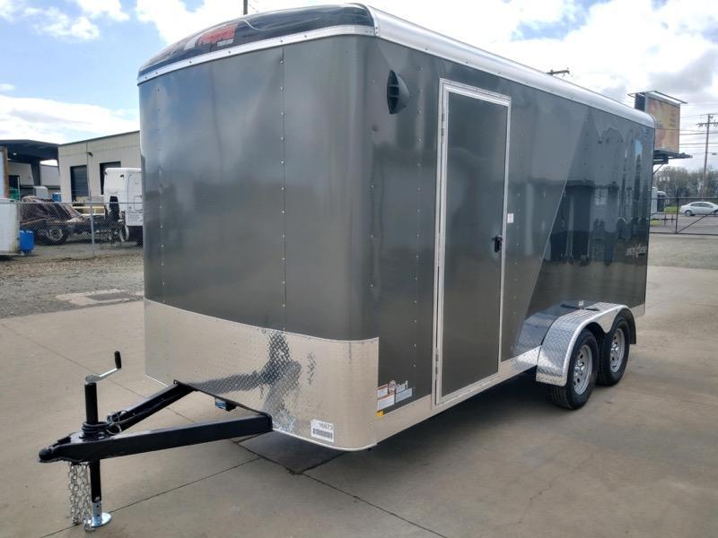 7x16 Enclosed Cargo Trailer ** SxS Package ** Rear Ramp Door ** 6'' of additional height ** 7x16 Enclosed Cargo Trailer ** SxS Package ** Rear Ramp Door ** 6'' of additional height **