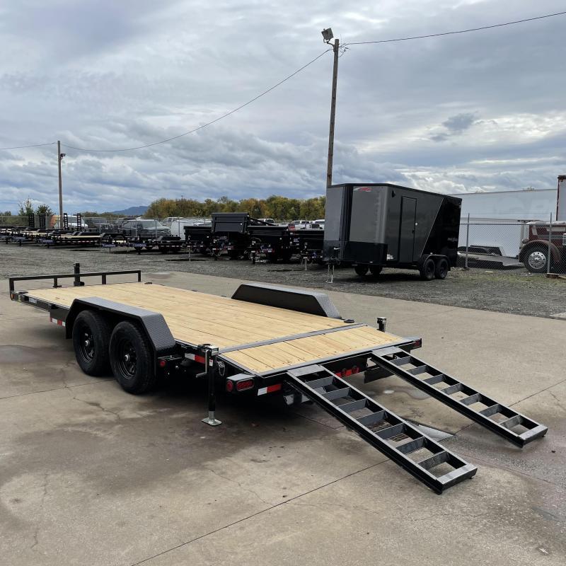 *HOLIDAY BLOWOUT* 7x18 Flatbed Car Hauler Trailer *HOLIDAY BLOWOUT* 7x18 Flatbed Car Hauler Trailer