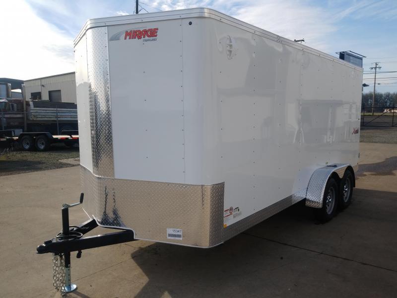 7x16 Enclosed Cargo Trailer ** 6'' of extra height ** Double Rear Doors ** 7x16 Enclosed Cargo Trailer ** 6'' of extra height ** Double Rear Doors **