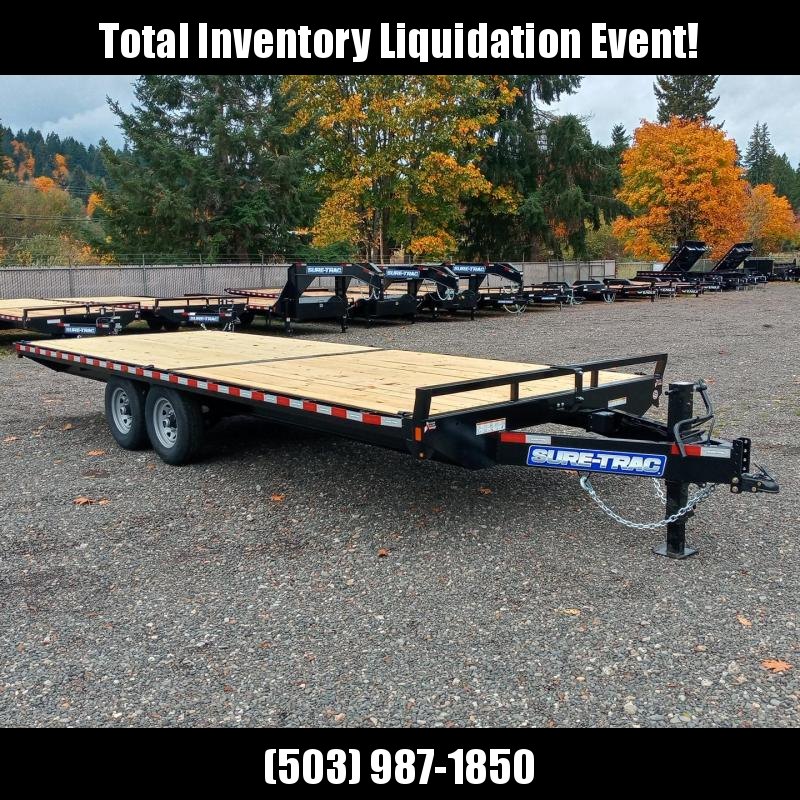 8.5x22 15k Deckover Flat Bed Trailer 8.5x22 15k Deckover Flat Bed Trailer