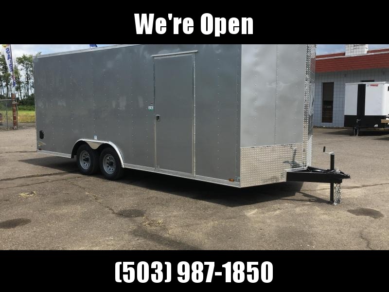 8.5x18 7k Enclosed Cargo Trailer **Plus Height** 8.5x18 7k Enclosed Cargo Trailer **Plus Height**