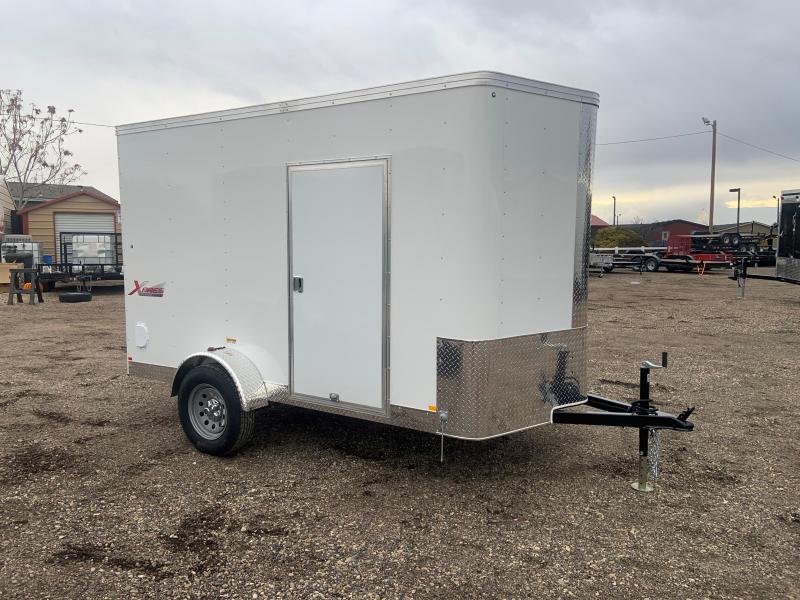 6x10 Enclosed Cargo Trailer with Rear Ramp Door 6x10 Enclosed Cargo Trailer with Rear Ramp Door