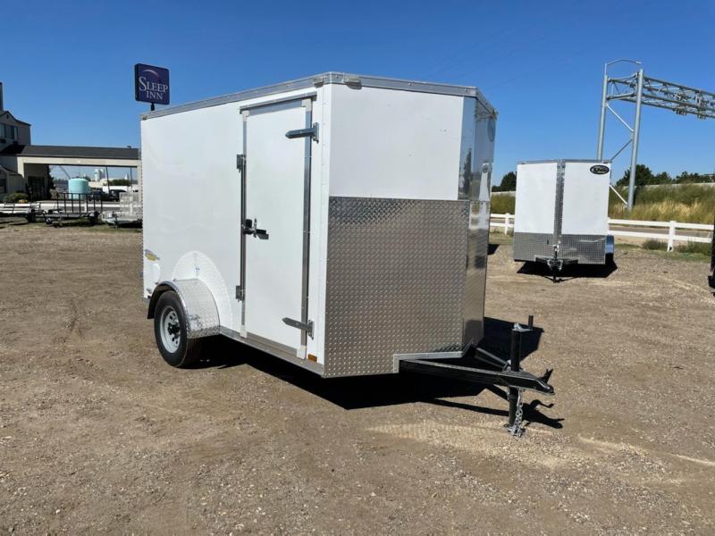 6x10 Enclosed Cargo Trailer With Double Rear Doors 6x10 Enclosed Cargo Trailer With Double Rear Doors
