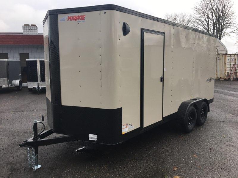 7x16 Enclosed Cargo Trailer **Side by Side** 7x16 Enclosed Cargo Trailer **Side by Side**