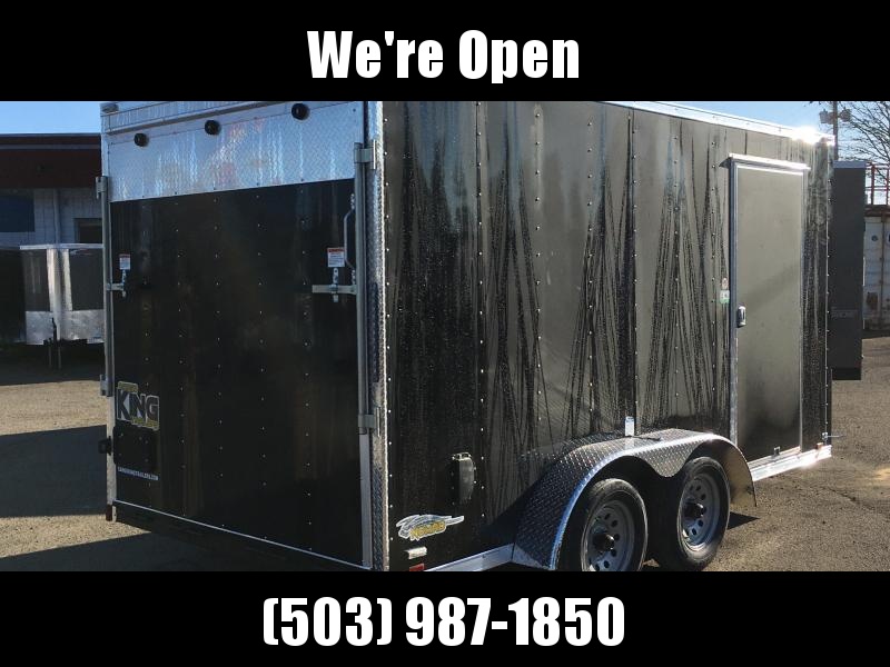 7x14 Tandem Axle Enclosed Cargo Trailer 7x14 Tandem Axle Enclosed Cargo Trailer