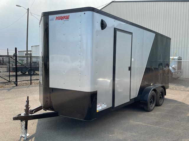 2022 Mirage Trailers 7X16 ** Side X Side Package ** 6'' of additional height ** 2022 Mirage Trailers 7X16 ** Side X Side Package ** 6'' of additional height **