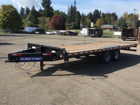 8.5x20 15K Deckover Equipment Trailer **Black Powder Coated** 8.5x20 15K Deckover Equipment Trailer **Black Powder Coated**