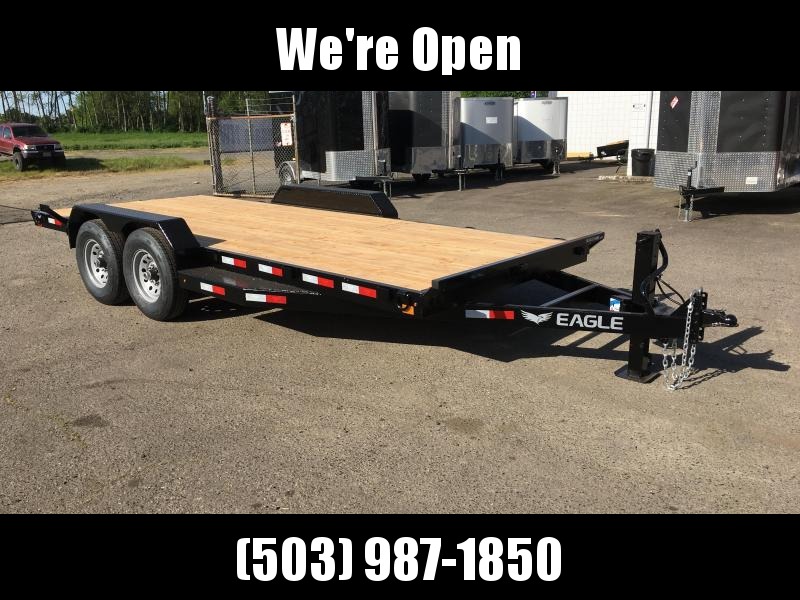 7x18 Black Hawk Heavy Duty Equipment Trailer 7x18 Black Hawk Heavy Duty Equipment Trailer