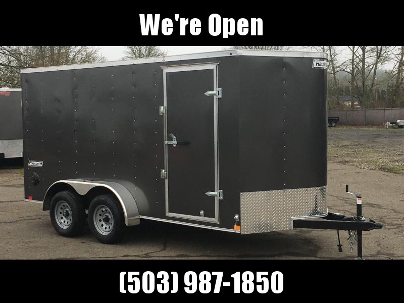 7x14 Tandem Axle Enclosed Cargo Trailer With Ramp 7x14 Tandem Axle Enclosed Cargo Trailer With Ramp