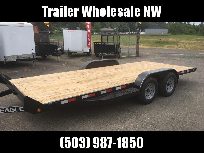 7x18 Car Hauler 7k Open Utility Trailer 5 Inch Main Frame 7x18 Car Hauler 7k Open Utility Trailer 5 Inch Main Frame