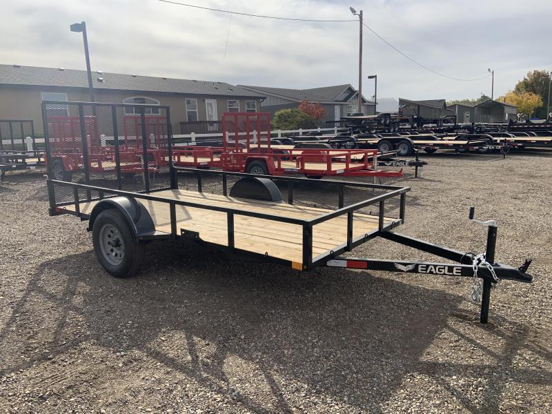 6.5x10 Single Axle Utility Trailer w/ 12" Top Rail 6.5x10 Single Axle Utility Trailer w/ 12" Top Rail