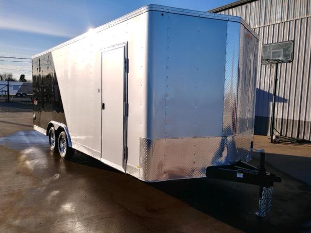 8.5x20 Enclosed Cargo Trailer ** Car Carrier with Beavertail 8.5x20 Enclosed Cargo Trailer ** Car Carrier with Beavertail