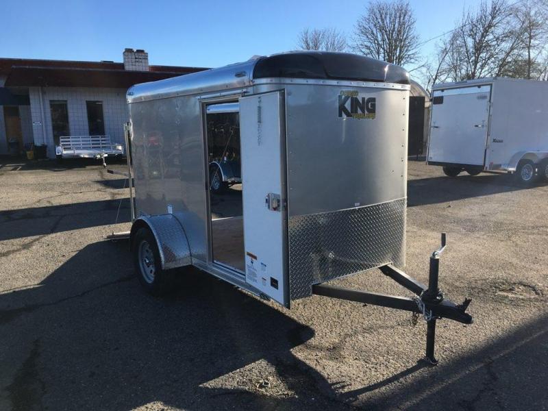 5x8 Enclosed Cargo Trailer With Ramp Door 5x8 Enclosed Cargo Trailer With Ramp Door