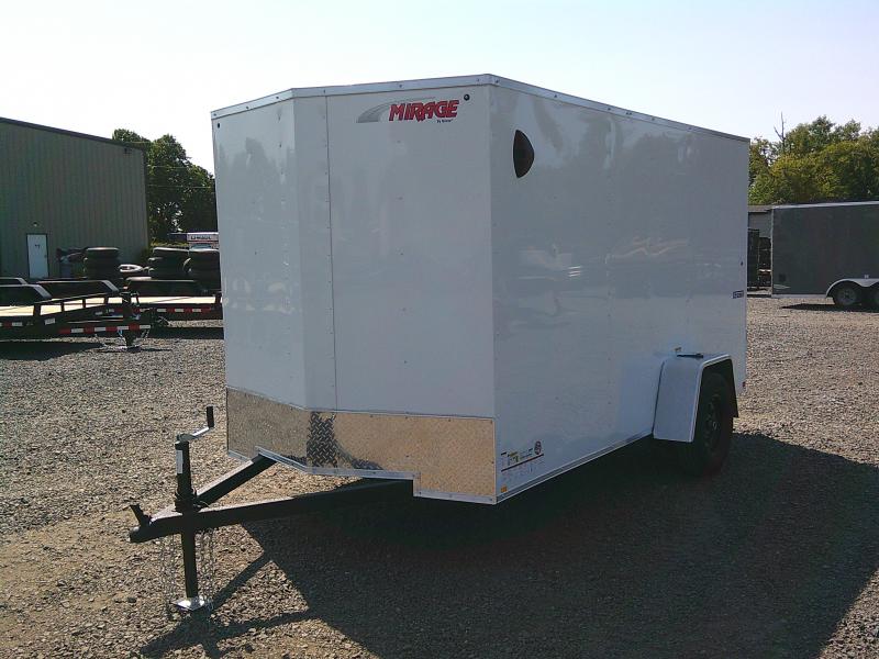 6x12 Single Axle 3K Enclosed Cargo Trailer