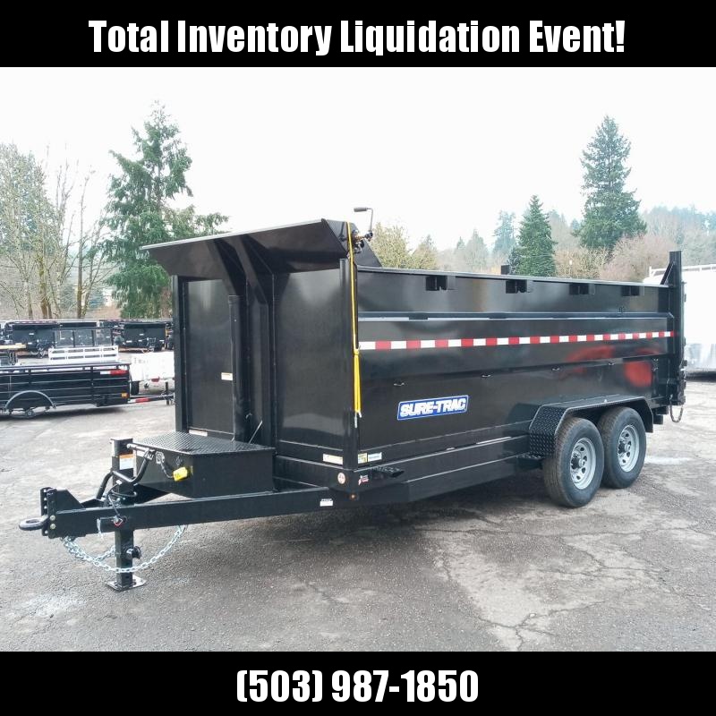 7x16 14k Telescopic Dump Trailer w/ 4' Sides 7x16 14k Telescopic Dump Trailer w/ 4' Sides