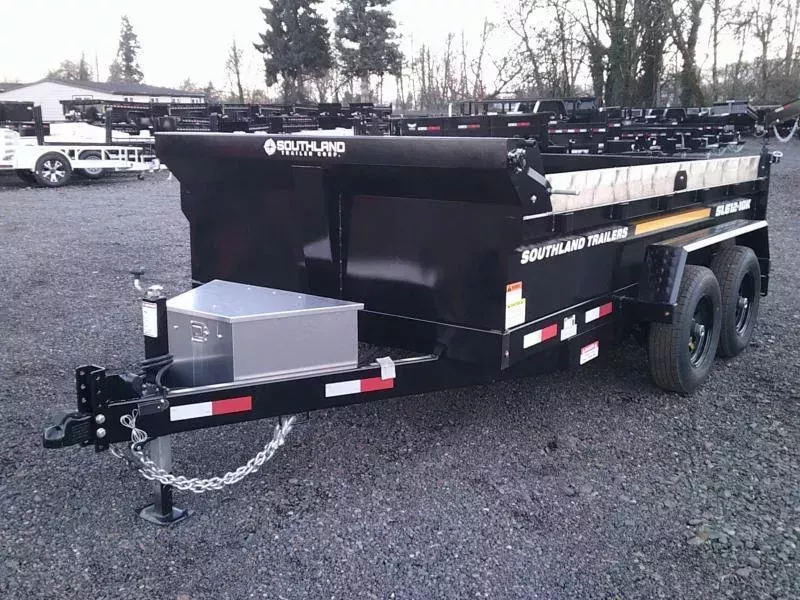 6x12 Tandem Axle 10K Dump Trailer