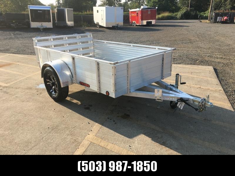 NEW 5x8 3k Aluminum Utility Trailer w/ 18" Sides NEW 5x8 3k Aluminum Utility Trailer w/ 18" Sides