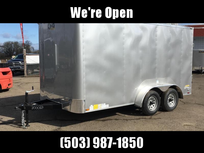 7x14 Tandem Axle Enclosed Cargo Trailer 7x14 Tandem Axle Enclosed Cargo Trailer