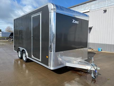 2021 ALCOM XPRESS 8X16 ** ALUMINUM ** +6" Additional Height and Beavertail 2021 ALCOM XPRESS 8X16 ** ALUMINUM ** +6" Additional Height and Beavertail