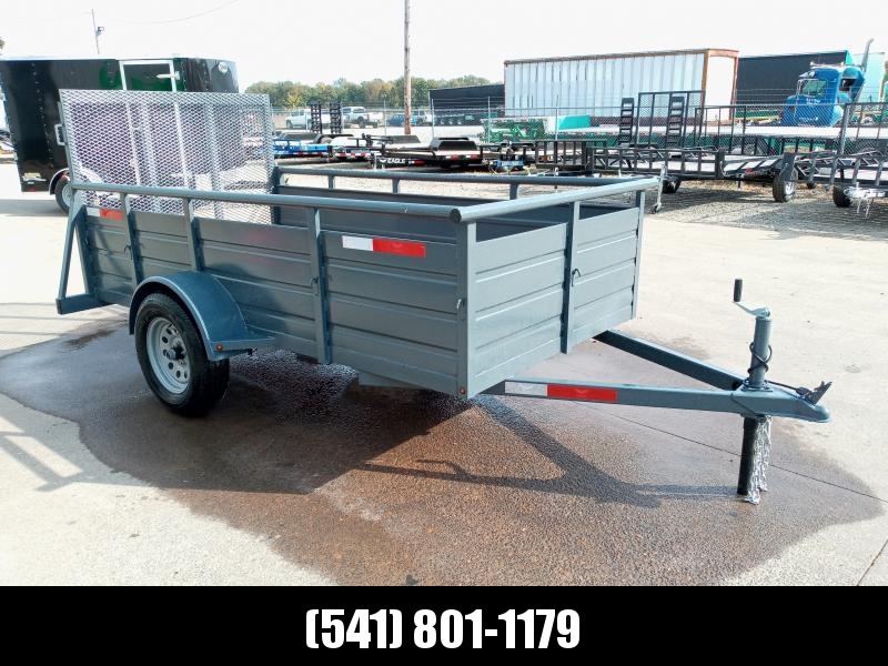 New 5x10 Single Axle 3k Utility Trailer w/ Full Width Ramp Gate New 5x10 Single Axle 3k Utility Trailer w/ Full Width Ramp Gate