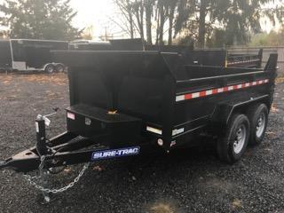 6x10 Dump Trailer 10K With Ramps And Spreader Gate 6x10 Dump Trailer 10K With Ramps And Spreader Gate
