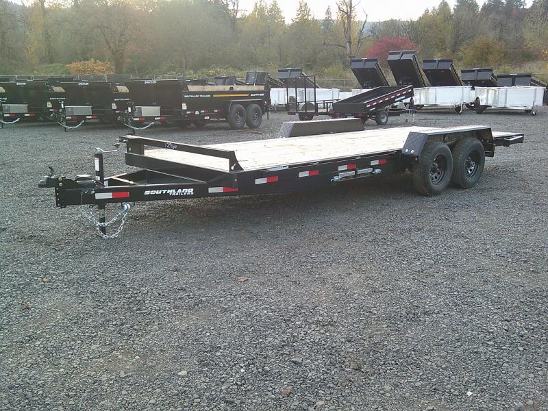7x20 Tandem Axle 10K Car Haul Trailer