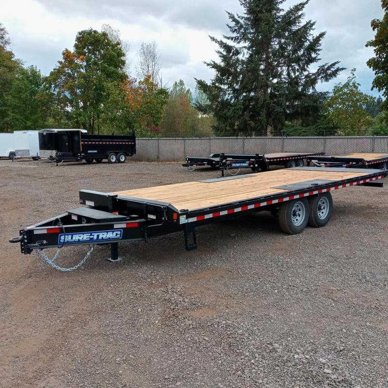 8.5x22 Heavy Duty Low Profile Power Tilt Deck Over Equipment Trailer 8.5x22 Heavy Duty Low Profile Power Tilt Deck Over Equipment Trailer