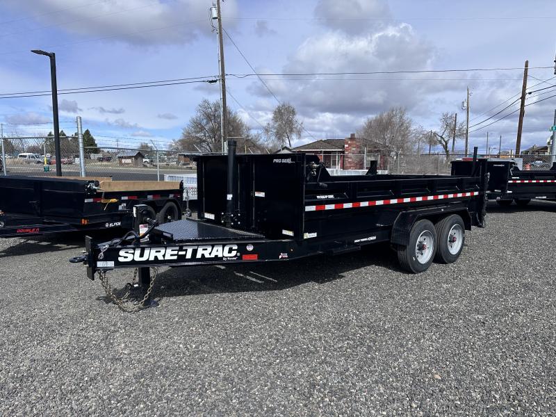 New 7x14 Tandem Axle 17.6K Telescopic Dump Trailer