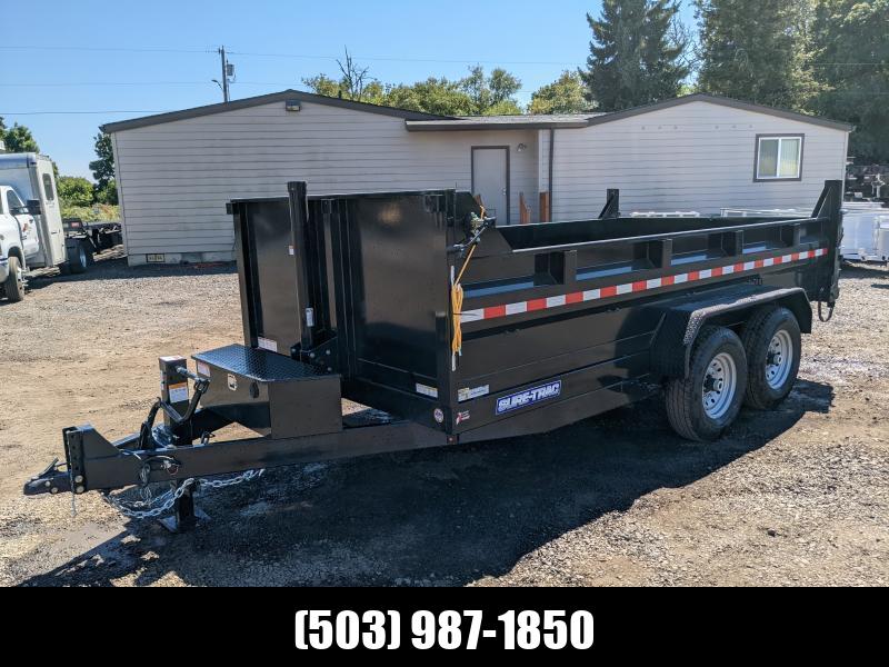SureTrac 7x14 HD 14K Telescopic Dump Trailer Trailer Wholesale NW
