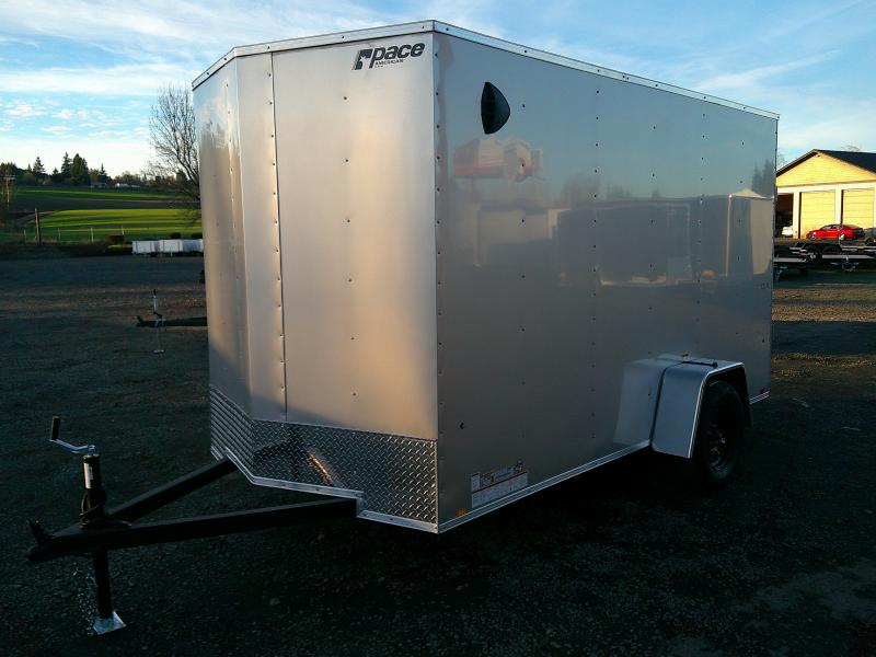 6x12 Single Axle 3K Enclosed Cargo Trailer