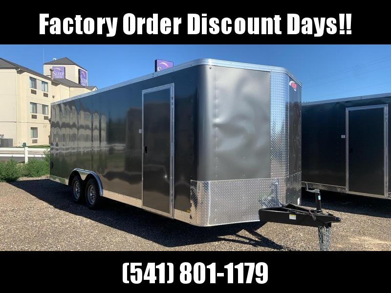 8.5x20 Tandem Axle 7k Enclosed Cargo Trailer **FACTORY ORDER** 8.5x20 Tandem Axle 7k Enclosed Cargo Trailer **FACTORY ORDER**