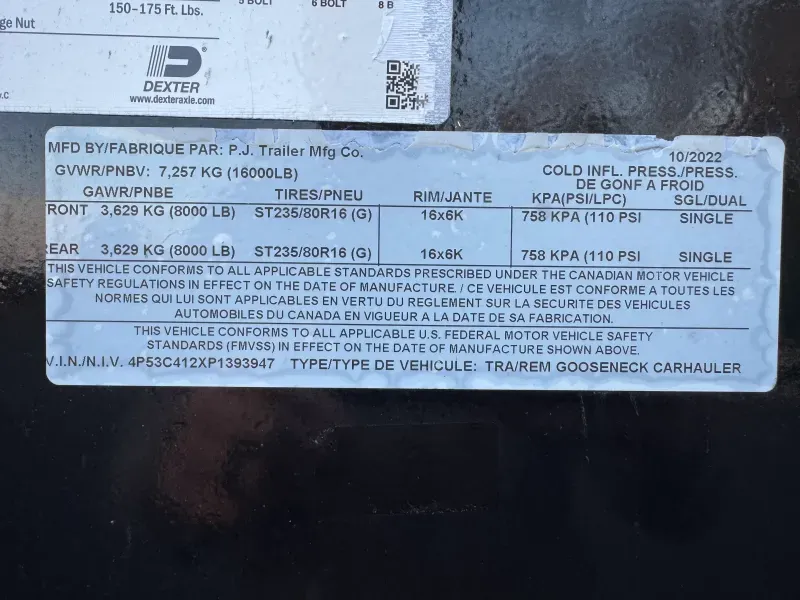 used Car Haulers / Racing Trailers PJ Trailers  for sale, in Madison, AL Thumbnail 6