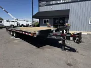 2015 Trail King TK24LP Pinle Deckover Trailer 