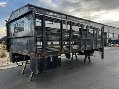 2017 Custom 16'L 102"W 52"H Flatbed With Liftgate