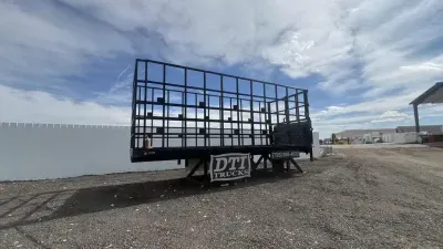 2018 Custom 22'L 86"W 96"H Caged Flatbed