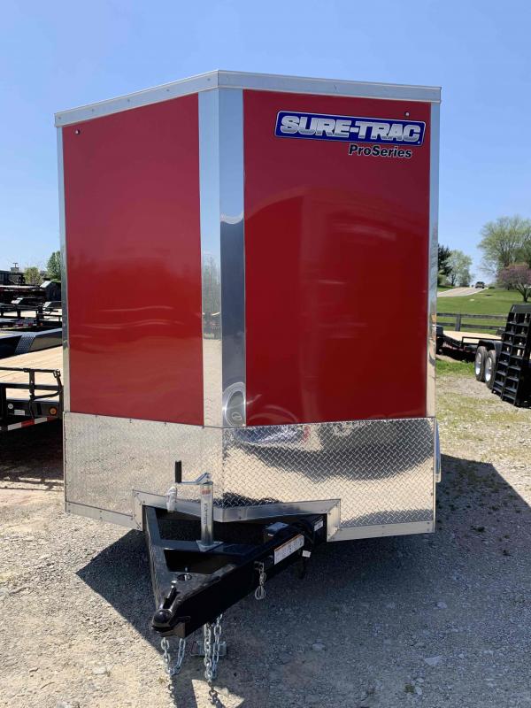 2022 Sure-Trac 7 x 12 Pro Series Enclosed Wedge Cargo Trailer TA 7K 2022 Sure-Trac 7 x 12 Pro Series Enclosed Wedge Cargo Trailer TA 7K