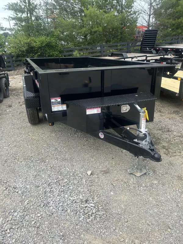 2025 Sure-Trac 5 x 10 Low Profile Homeowner Dump Trailer  7K TA Single Ram 6POf1Erjc5qn