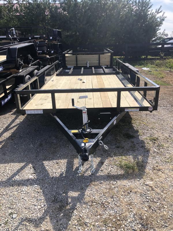2021 Sure-Trac 7 x 14 Tube Top Utility Trailer 7k Tand 2021 Sure-Trac 7 x 14 Tube Top Utility Trailer 7k Tand