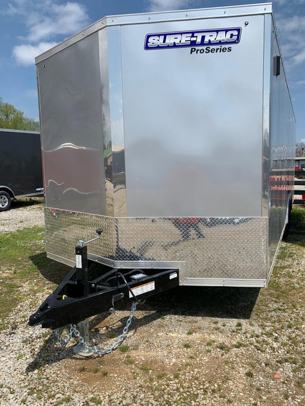 2022 Sure-Trac 8.5 x 24 Pro Series Enclosed Wedge Car Hauler Trailer 10K 2022 Sure-Trac 8.5 x 24 Pro Series Enclosed Wedge Car Hauler Trailer 10K