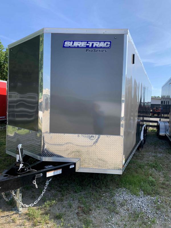 2022 Sure-Trac 8.5 x 24 Pro Series Enclosed Wedge Car Hauler Trailer 10K 2022 Sure-Trac 8.5 x 24 Pro Series Enclosed Wedge Car Hauler Trailer 10K