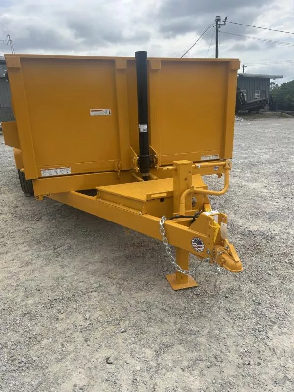 2025 Sure-Trac 82 IN x 14 HD Low Profile Dump Trailer  14K Telescopic